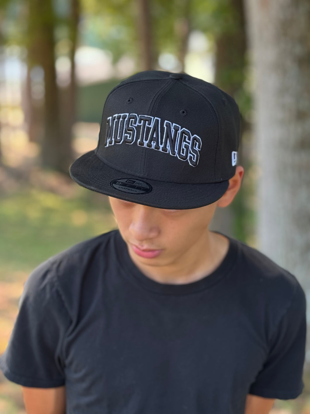 New Era Flat Brim Mustangs Hat