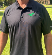 Load image into Gallery viewer, New Era Embroidered Black Polo

