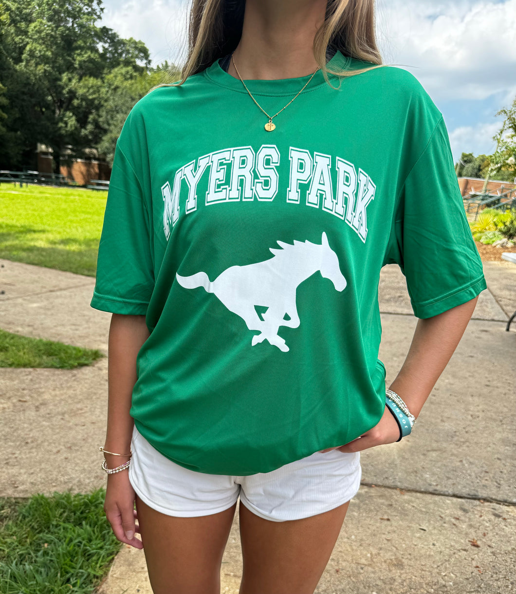 NEW - Green & White Dri-Fit - 