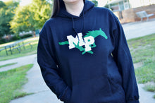 Load image into Gallery viewer, &quot;MP&quot; with horse hoodie (two color options)
