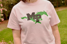 Load image into Gallery viewer, &quot;MP&quot; with horse t-shirt (color options)
